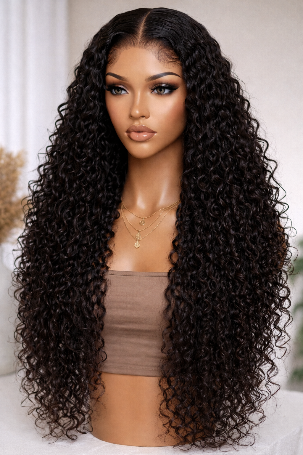 13x4 HD Frontal Wig – 100% Virgin Human Hair (Straight)