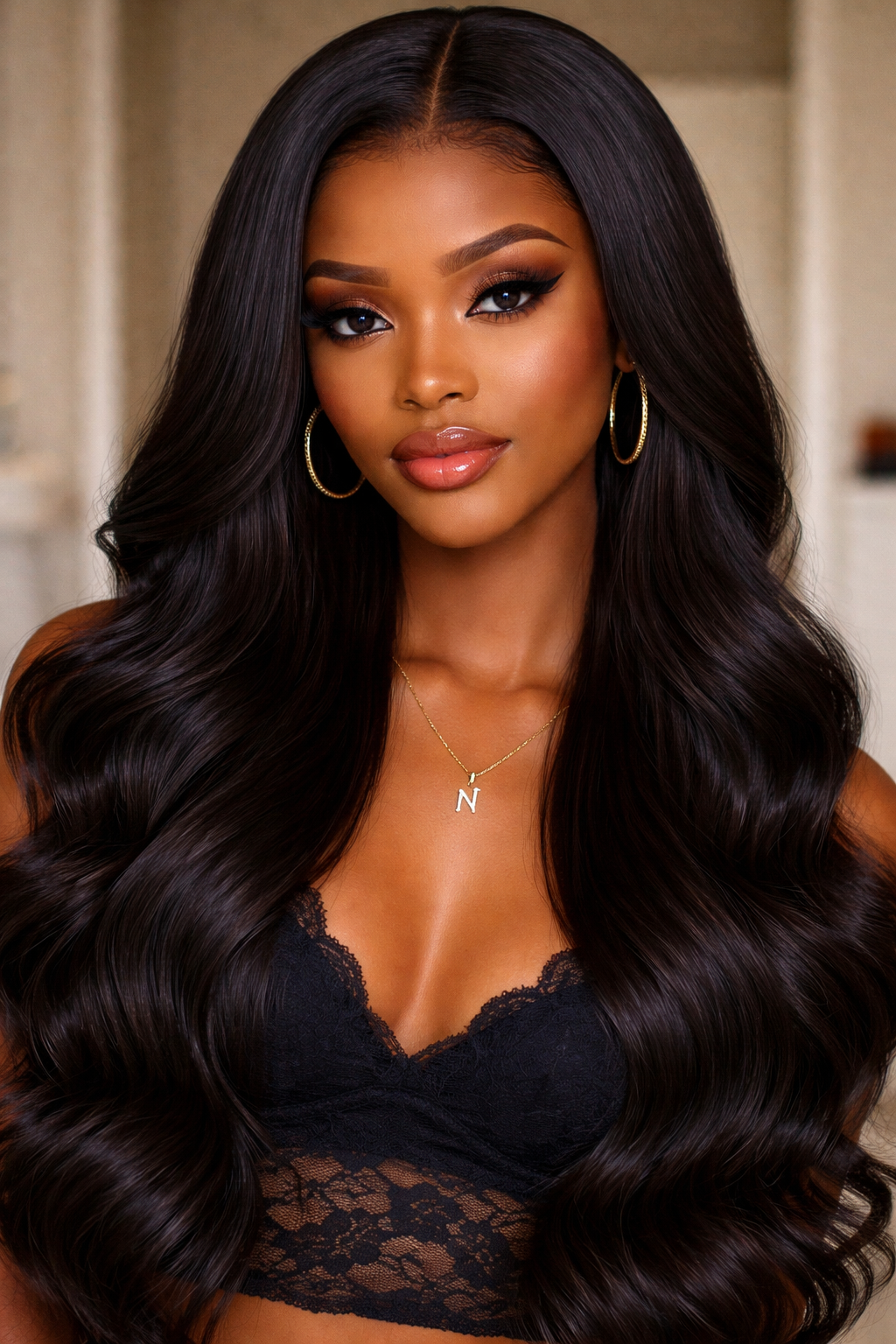 💎 5x5 HD Closure Wig – Premium Brazilian Human Hair (20”–30”)