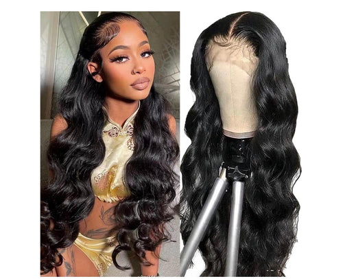 13x4 HD Frontal Wig – 100% Virgin Human Hair (Loose Deep Wave)