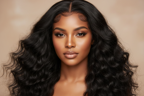 13x4 HD Frontal Wig – 100% Virgin Human Hair (Deep Wave)