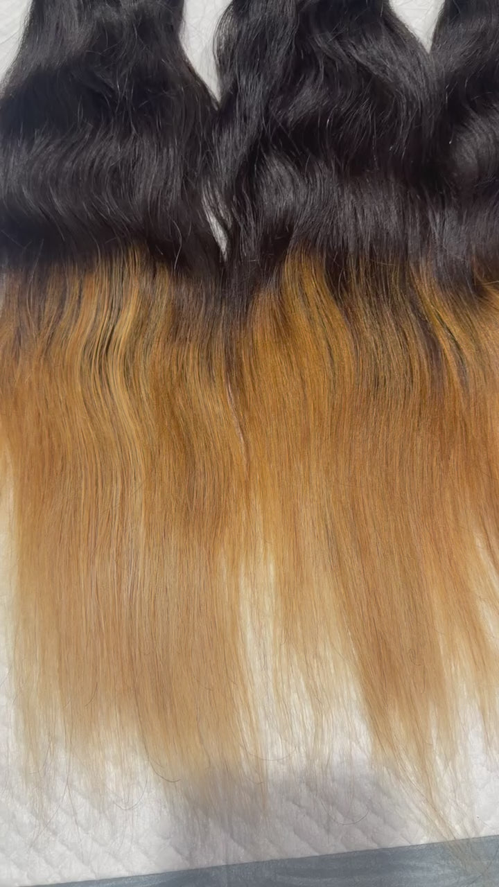💎 Custom Colored Raw Virgin Hair Bundles
