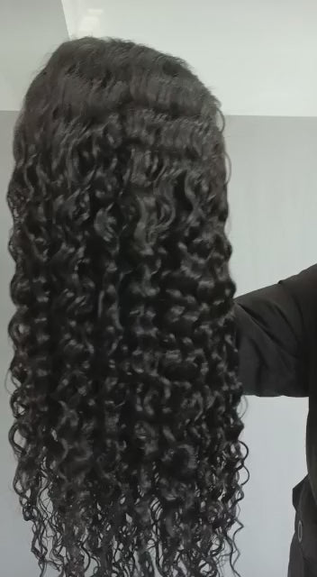 13x4 HD Frontal Wig – 100% Virgin Human Hair (Burmese Curly)